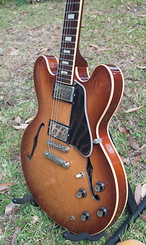 Gibson ES-335 side view