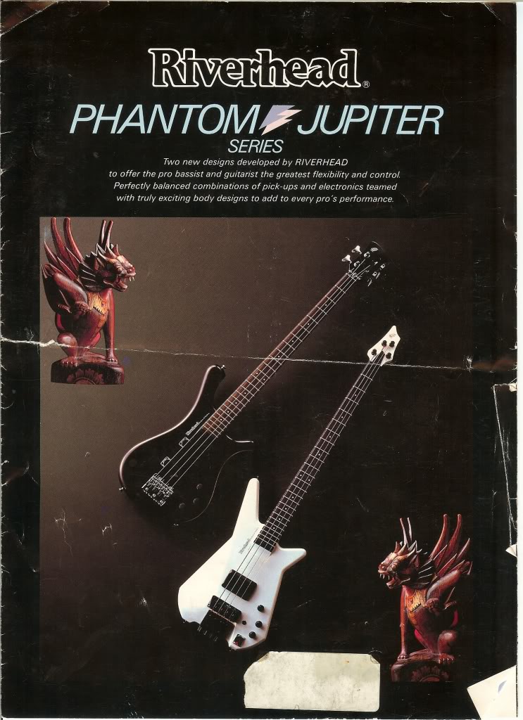 Front Cover of Riverhead Jupite and Phantom model catalogue mid 1980s