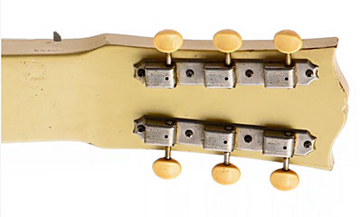 Front view of Gibson BR-9 lap steel