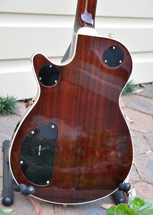 gretsch roundup rear of body