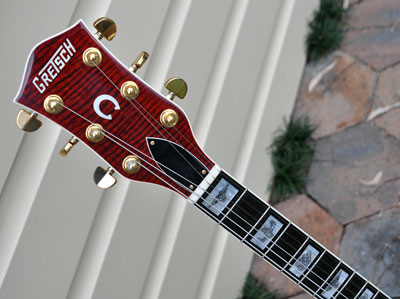 Gretsch roundup front of peghead