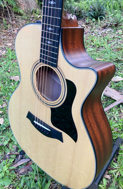 Taylor 314CE body front view