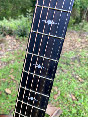 Taylor 324CE fingerboard inlays