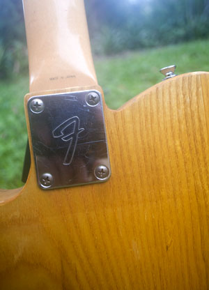 Telecaster neckplate