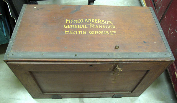 Gerorge Anderson's desk