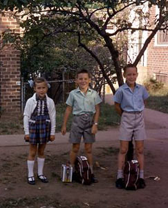 First day of school.