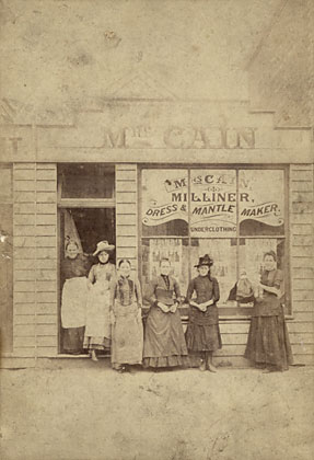 Elizabeth Cain's shop in Melbourne