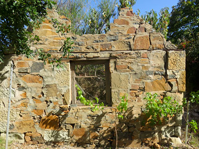 Photo of workers cottage at Glen Gala