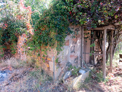 Photo of workers cottage at Glen Gala